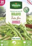 Légumes Secs - Haricot Nain Vert Bravo - 20 m - PACKAGING_RECTO